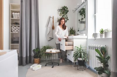 Floating Cabinets and Storage