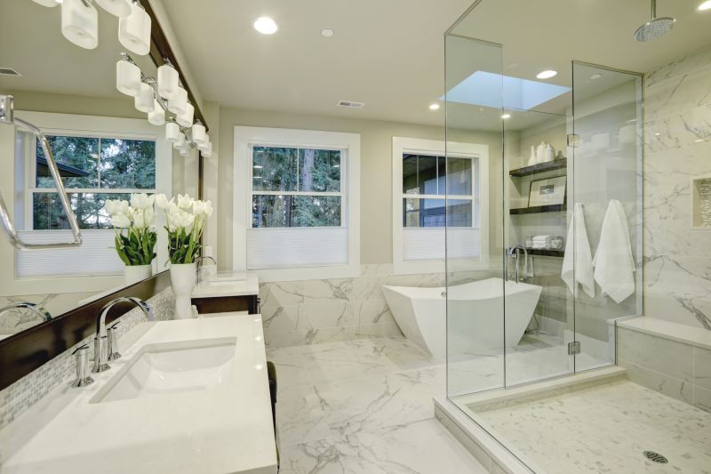 Luxury Master Bathroom Floors